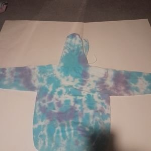 Tye dye hoody new artist union with pocket